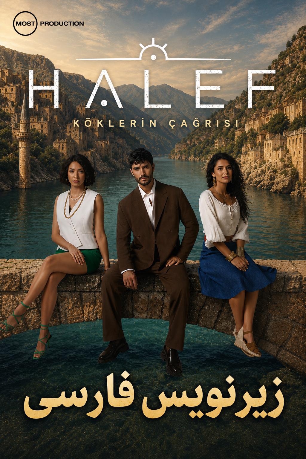 صحنه‌ای از سریال ترکی هلف Halef Köklerin Çağrısı